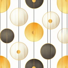 Abstract circles pattern on white background