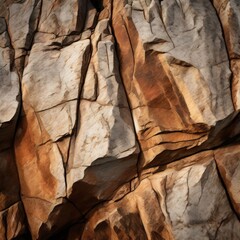 Fototapeta premium the AI Image Generator, Textured Sandstone Formation with Unique Erosion Patterns