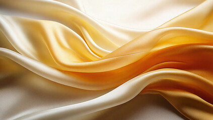 yellow silk cloth background