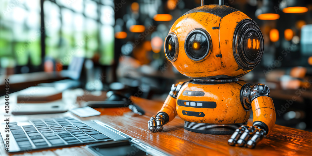 Poster robotic automation in digital content creation: ai tool generating tailored social media posts from 