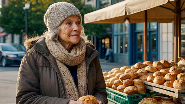 elderly woman