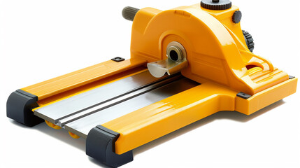 Fototapeta premium Tile Cutter on an isolated white background, object focused, png, stock image, hd quality