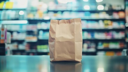 Pharmacy Pickup Bag Counter