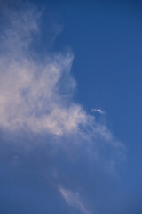 blue sky with clouds