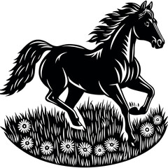 a-sleek-black-horse-galloping-through-a-lush-green