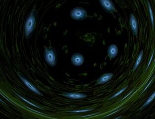 Imaginatory fractal abstract background Image