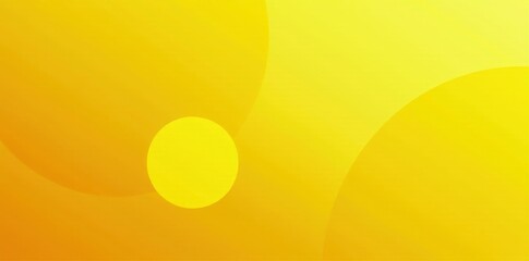 Overlapping abstract yellow circles, vector art , flow, shapes, artwork