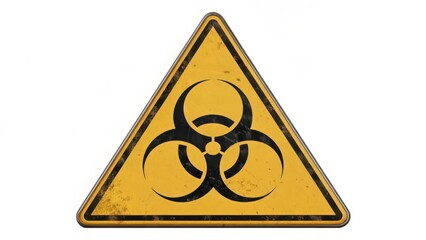 Biohazard Symbol Warning Sign