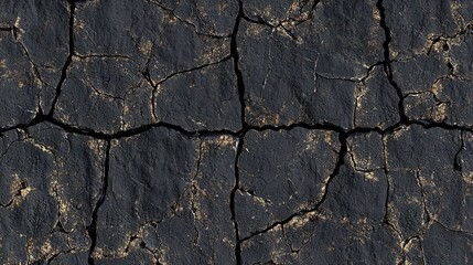 Obraz premium Cracked Earth Texture Background