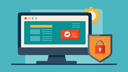 Using encryption techniques to protect sensitive historical data from unauthorized access or tampering.. Vector illustration