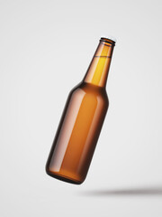 Beer bottle mockup