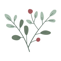  Berries. Cute illustration, vector, color, simple.