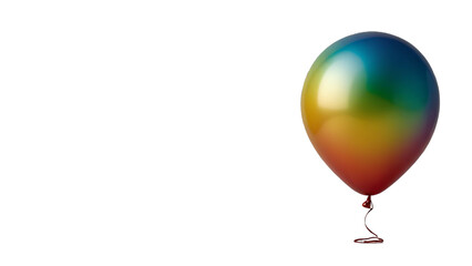 Obraz premium multicolored balloon on a transparent background