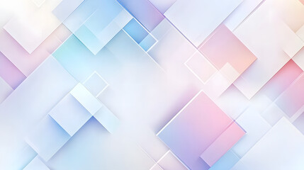 Fototapeta premium Abstract Pastel Geometric Background Design