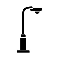 street light icon, simple flat style, logo template sign symbol vector illustration pictogram, for ui or ux isolated on white for mobile app, editable
