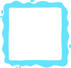 Water Square Frame