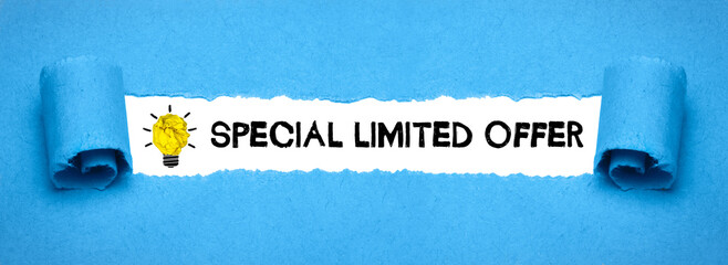 Special Limited Offer	
