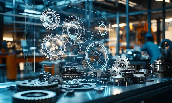 Digital Gear System in Industry 4.0