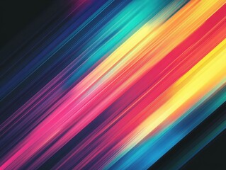 Dynamic abstract background with vibrant diagonal lines creating a sense of movement and energy for modern design
