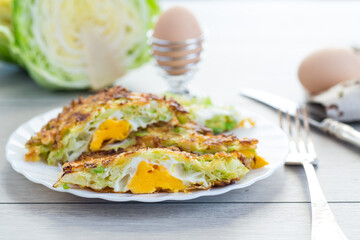 Homemade Cabbage Pie with Tender Filling
