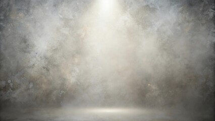 Grunge Concrete Wall Background with Spotlight