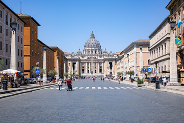 View of the beautiful Vatican City