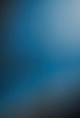 Fototapeta premium A serene, blue sky with a blurred, dreamy quality is the main focus of the image, featuring a solitary figure on the right side, a small boat in the center, and a large