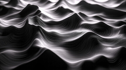 Obraz premium Monochrome water textures