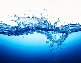 水　波　しぶき　衝突