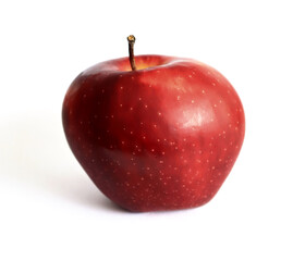 red apple isolated