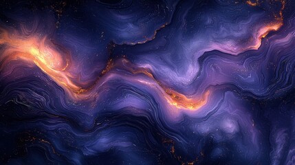 Abstract Flowing Marble Texture