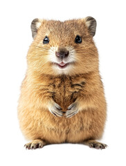 Obraz premium Cute animal encounter dwarf mongoose isolated on transparent background png