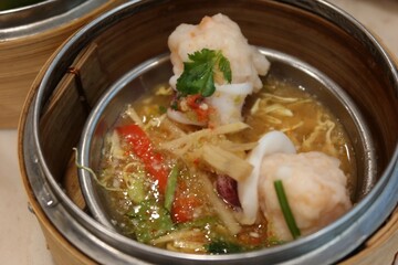 chicken and vegetable soup