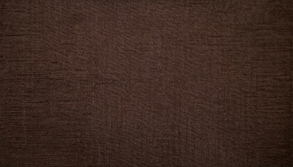dark brown linen fabric texture background seamless pattern of natural textile
