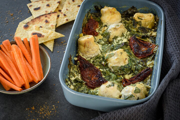 Keto diet recipe dish homemade prepared