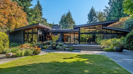 Sunlit Geometric Contemporary Bungalow