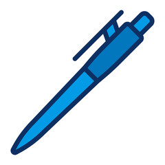 Pen Vector Line Filled Icon Design