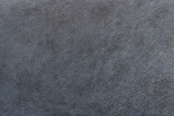 Abstract blue texture of synthetic leather grain Background