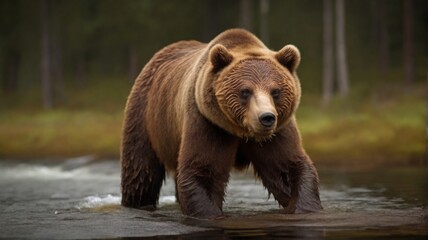 Obraz premium Brown bear 