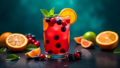 Fototapeta premium fruit juice 