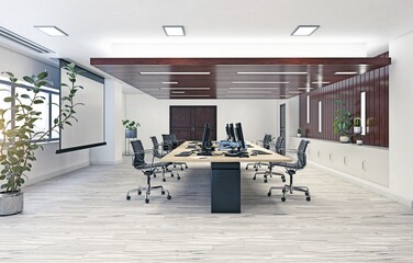Modern office interior design
