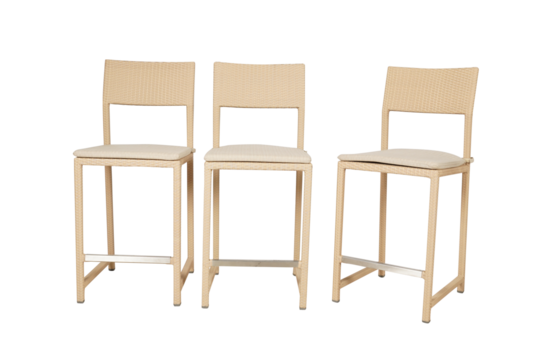 set of wooden chairs  Bar stool Dining chair Specifications