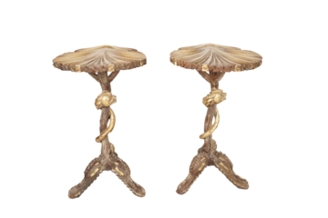 antique chair isolated on white  Antique gilt tables - price guide and values