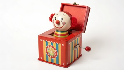 Vintage Jack-in-the-Box Toy