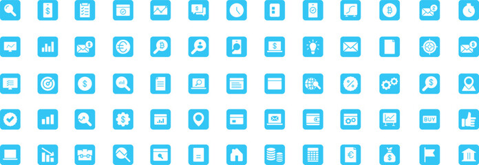 Assessment and Evaluation icon set with evaluation, analysis, testing, appraisal, examination, measurement, review, judgement, diagnosis, audit. Simple glyph vector