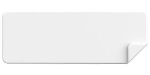 Price tag. Text box. 3D illustration.