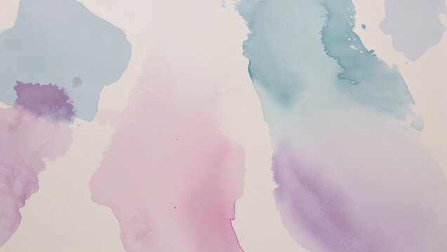 Gently blended pastels create a serene and calming atmosphere.