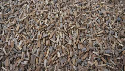 Wood Chips Texture Background - Natural Textures