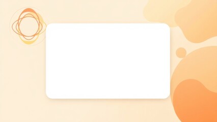 Background with white rectangular box in the middle