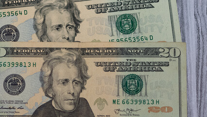 images of banknotes from various countries. photos of american dollars.